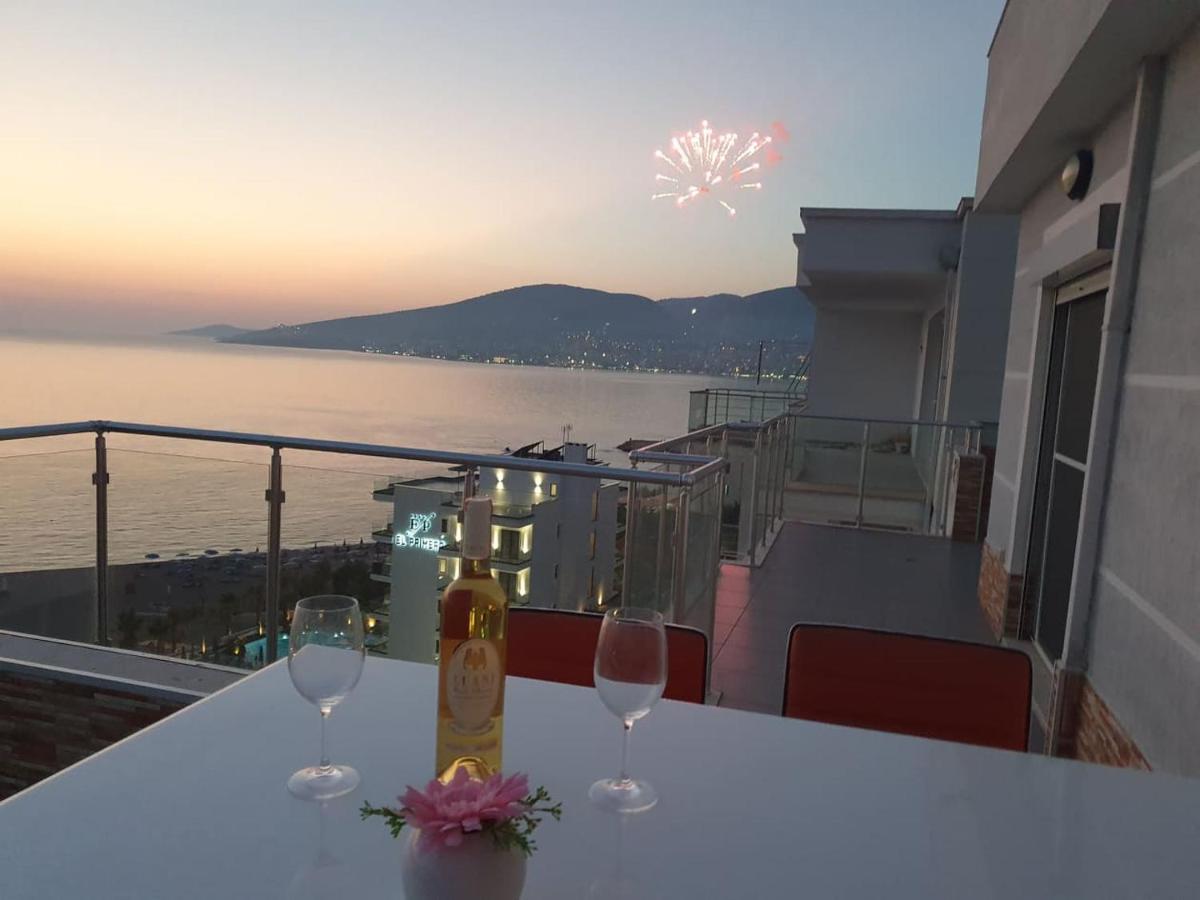 Apartament Sadet'S Penthouse Saranda Zewnętrze zdjęcie