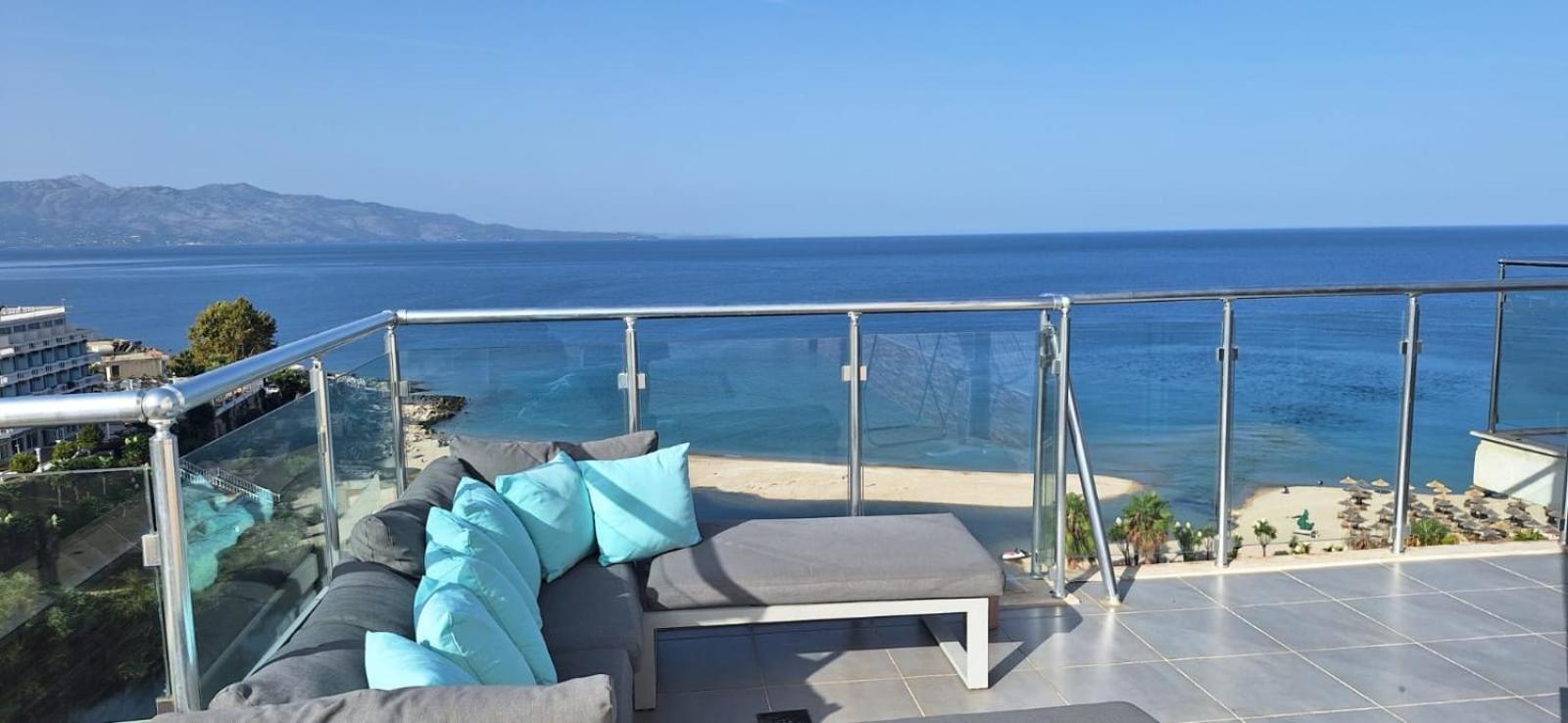 Apartament Sadet'S Penthouse Saranda Zewnętrze zdjęcie