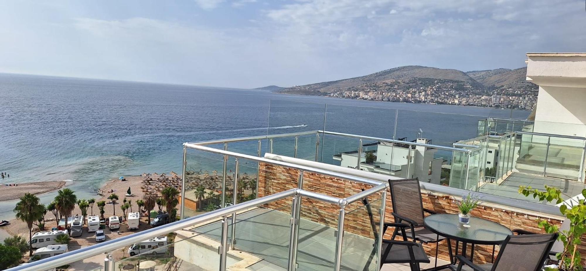 Apartament Sadet'S Penthouse Saranda Zewnętrze zdjęcie