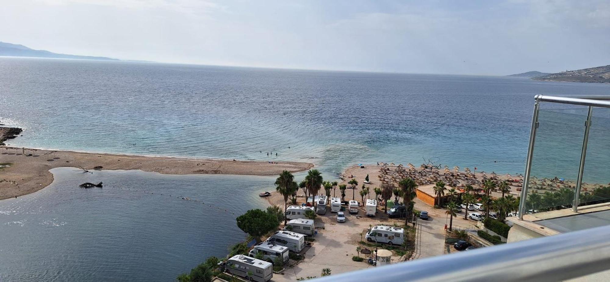Apartament Sadet'S Penthouse Saranda Zewnętrze zdjęcie