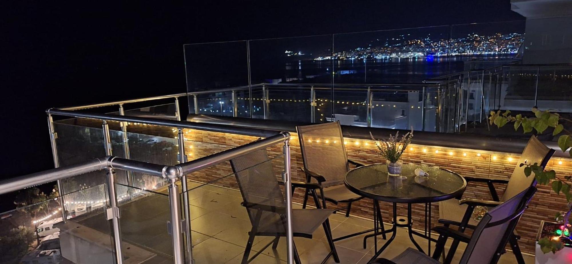 Apartament Sadet'S Penthouse Saranda Zewnętrze zdjęcie