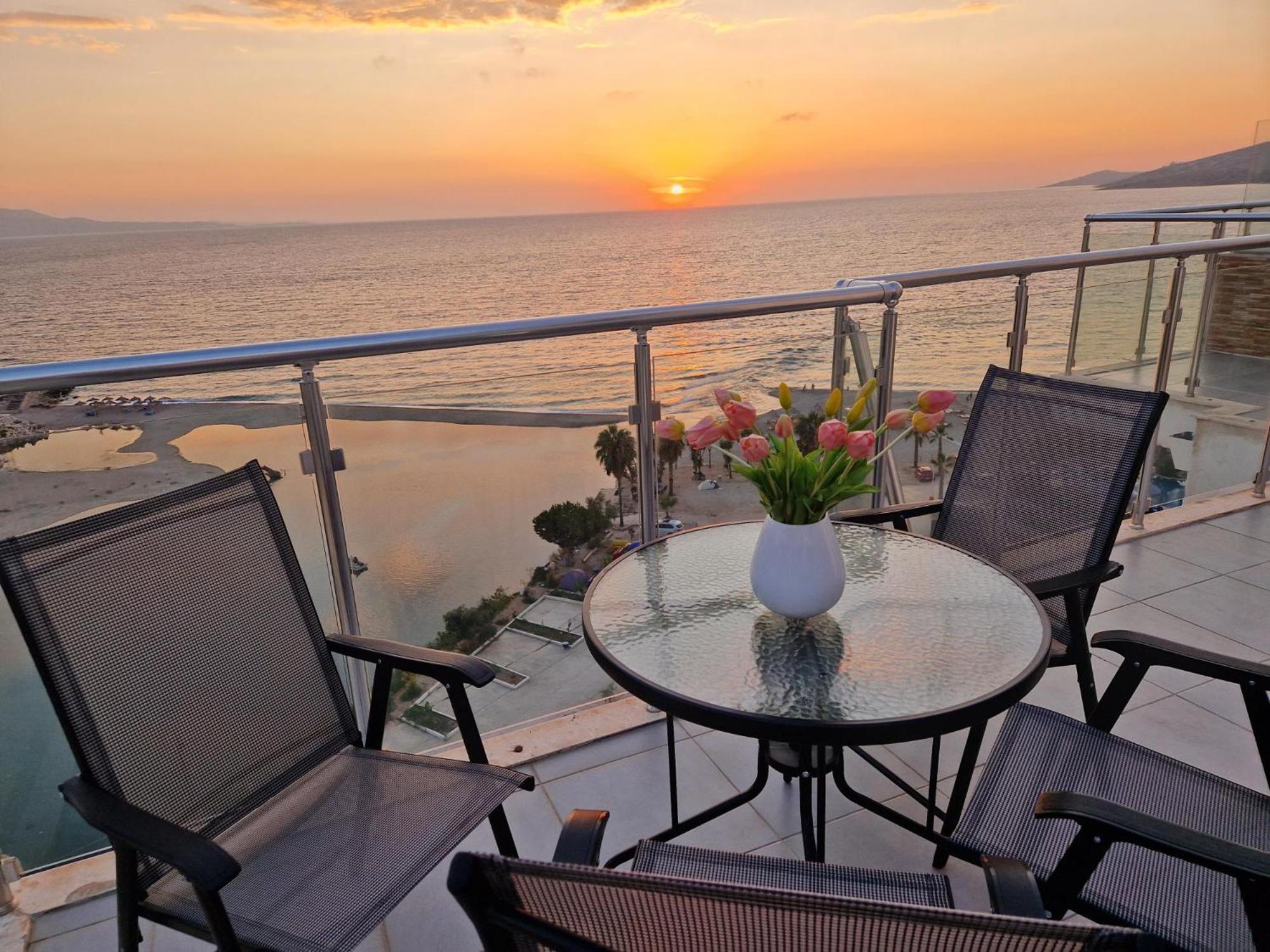 Apartament Sadet'S Penthouse Saranda Zewnętrze zdjęcie