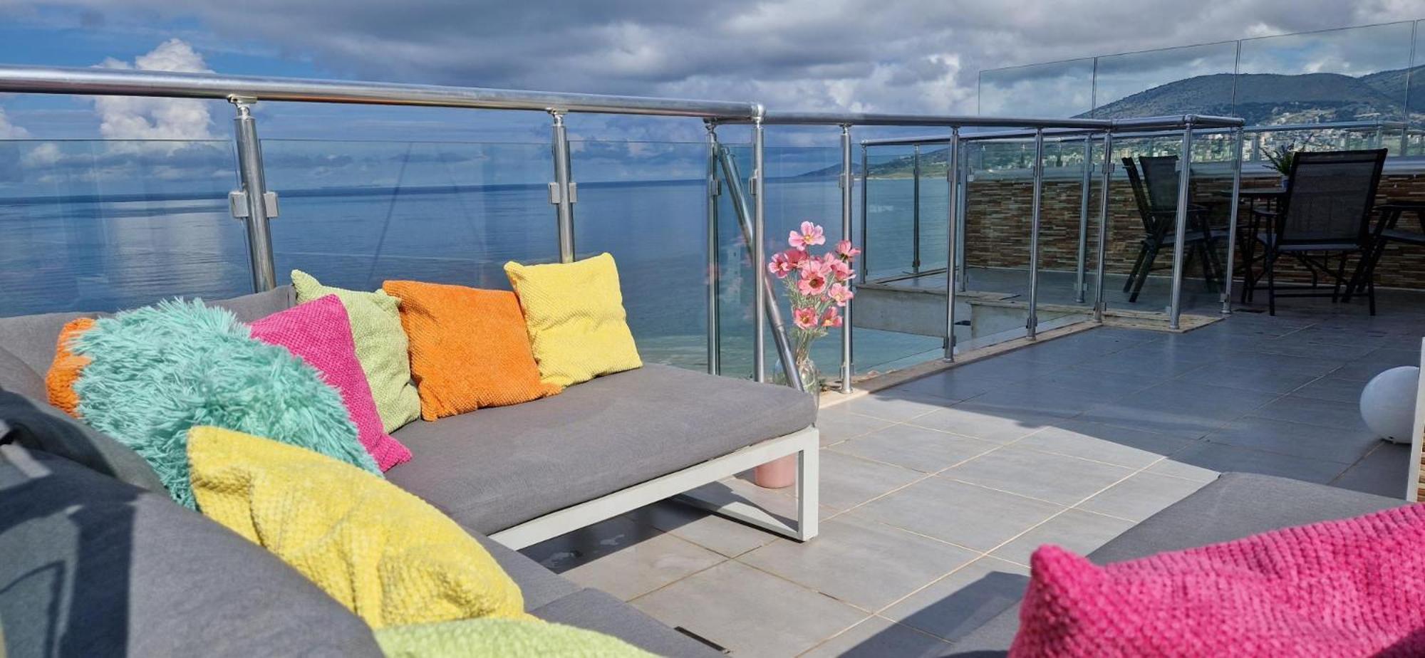 Apartament Sadet'S Penthouse Saranda Zewnętrze zdjęcie
