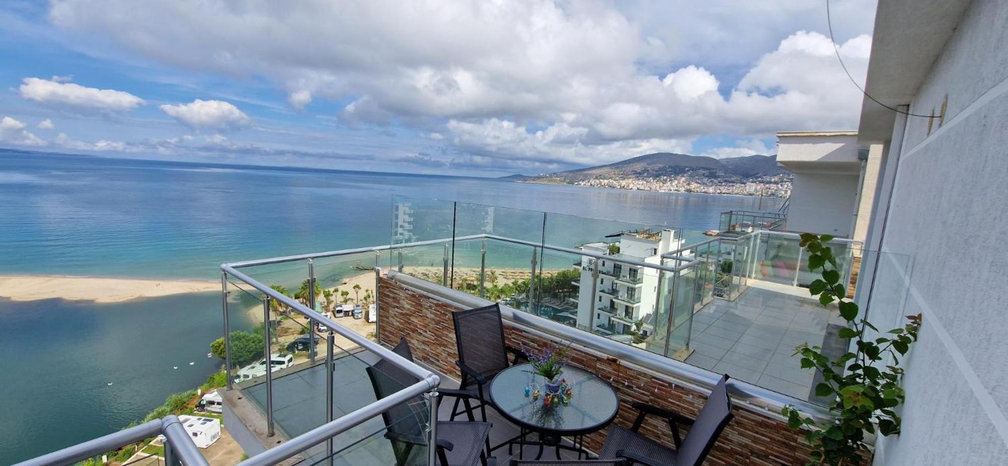 Apartament Sadet'S Penthouse Saranda Zewnętrze zdjęcie