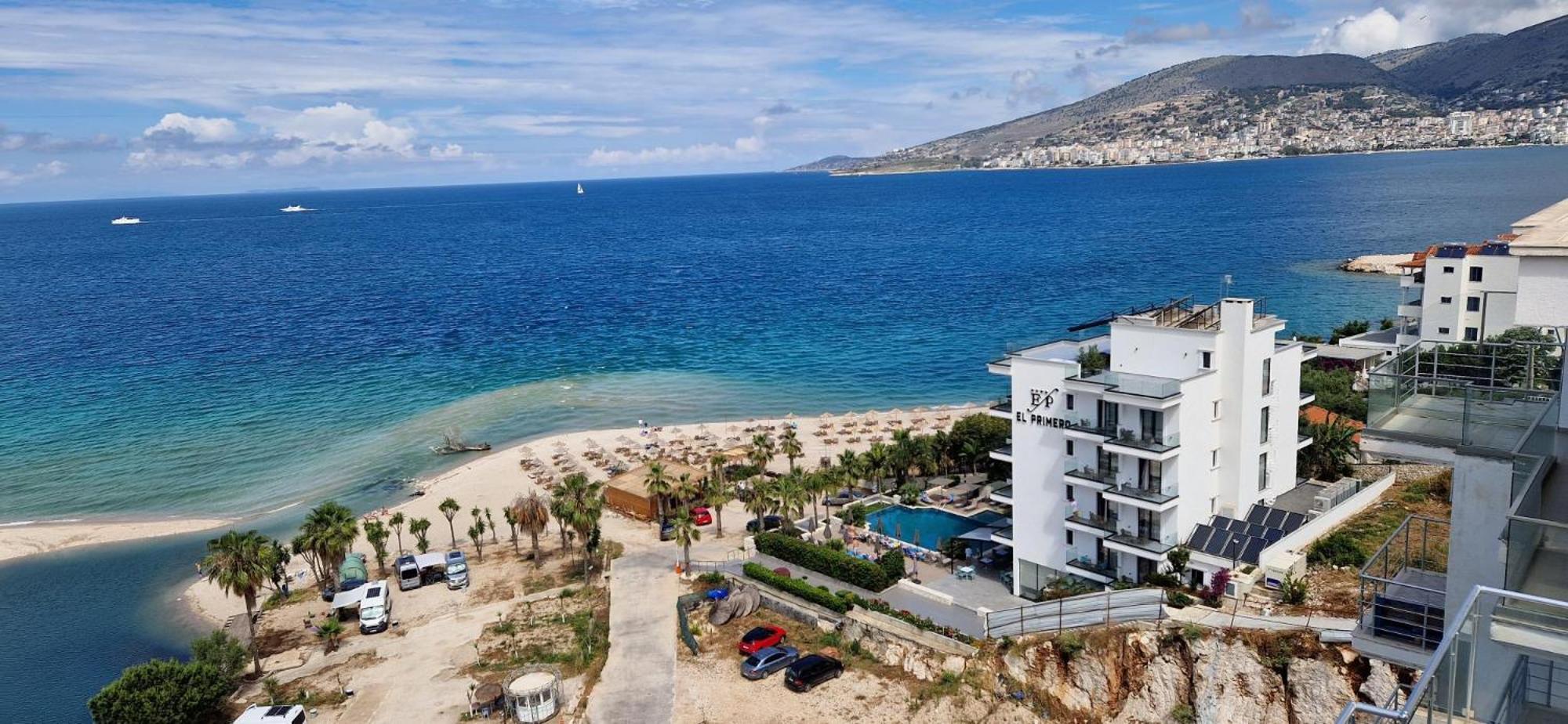 Apartament Sadet'S Penthouse Saranda Zewnętrze zdjęcie
