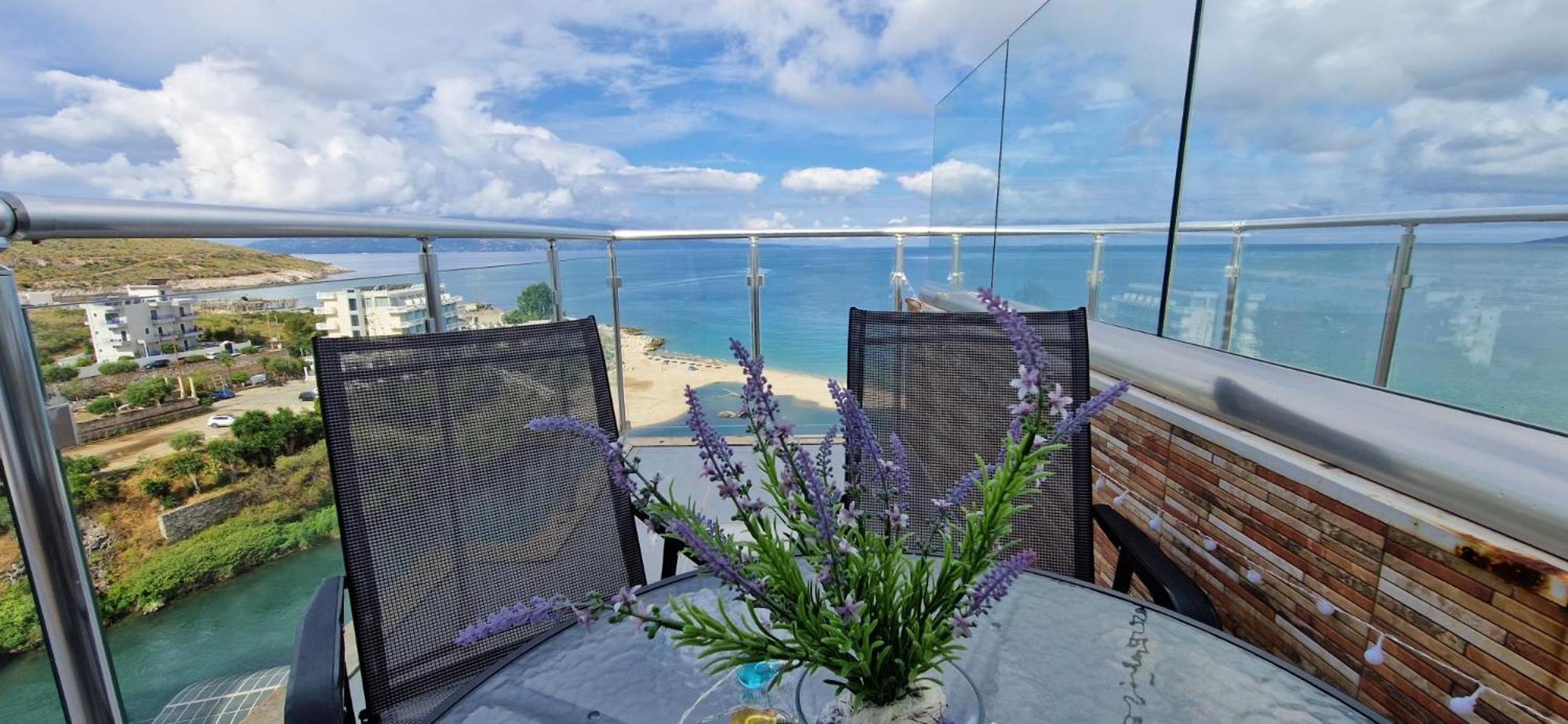 Apartament Sadet'S Penthouse Saranda Zewnętrze zdjęcie